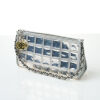 Chanel Silver Ice Cube Pochette Bag