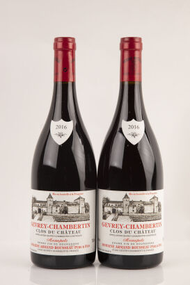 (2) 2016 Domaine Armand Rousseau Pere et Fils Gevrey Chambertin Clos du Chateau, Cote de Nuits  