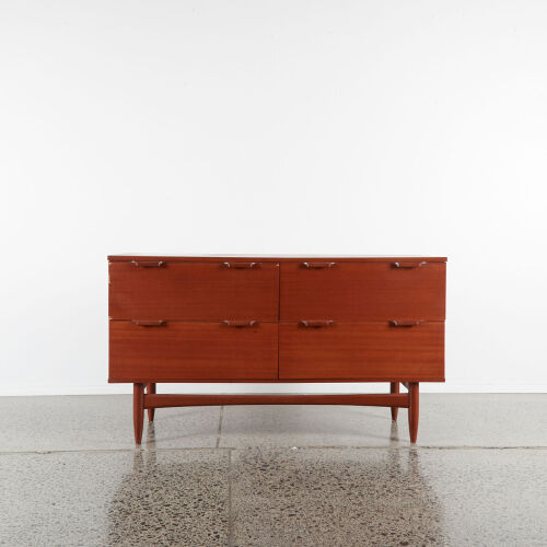 A Mid-Century Four Drawer