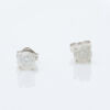 14ct White Gold, .89ct Diamond Stud Earrings