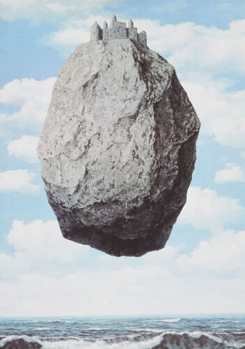 RENE MAGRITTE The Castle Of The Pyrenese Board Print