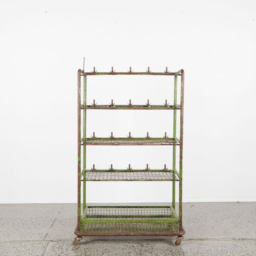 A Vintage Industrial German Workers Shelve