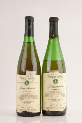 Two bottles of 1985 Matua Gewurztraminer, Waimaukau in one lot