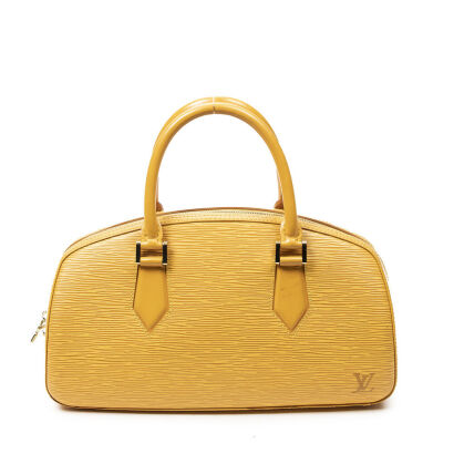 Louis Vuitton Yellow Epi Jasmin Bag