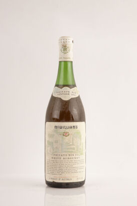 (1) 1971 McWilliams Private Bin 91 White Burgundy, Riverina