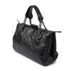 Chanel Black Leather Frame Tote Bag - 2