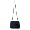 Chanel Quilted Satin Mini Square Camellia Bag - 2