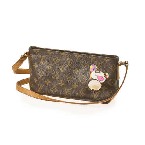 Louis Vuitton Monogram&nbsp;Takashi Murakami Panda&nbsp;Trotteur Bag