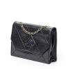 Chanel, Vintage, Quilted CC Chain Trapeze Flap Bag - 2