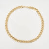 14ct Yellow Gold, 41cm Inter-twined Necklet