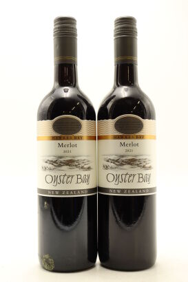 (2) 2021 Oyster Bay Merlot, Hawke's Bay