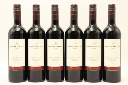 (6) 2010 Newton Forrest Cornerstone Cabernet Merlot Malbec, Gimblett Gravels [BC95]