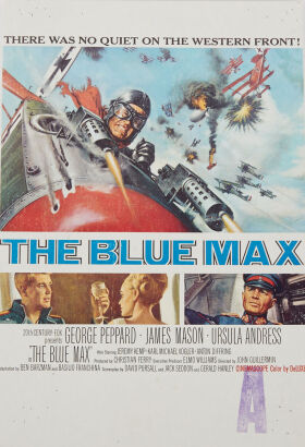 An Original The Blue Max Movie Card