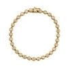 18ct Yellow Gold, 3.00ct Diamond Tennis Bracelet