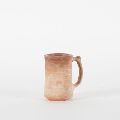 A Large Vintage Terracotta Mug