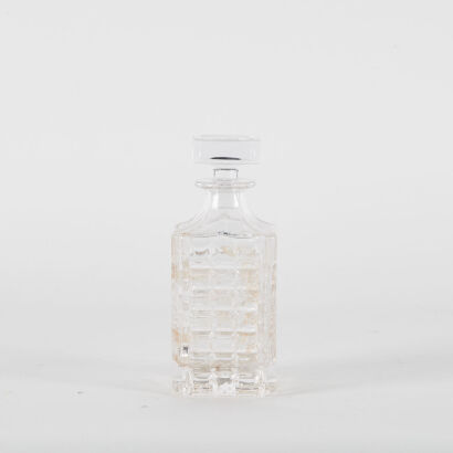 A Cut Glass Whiskey Decanter