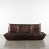 A Vintage Ligne Roset Togo Large Settee In Leather