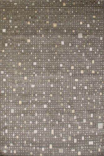 A Hand-knotted OTBT 'Waitemata' Wool/Silk Floor Rug