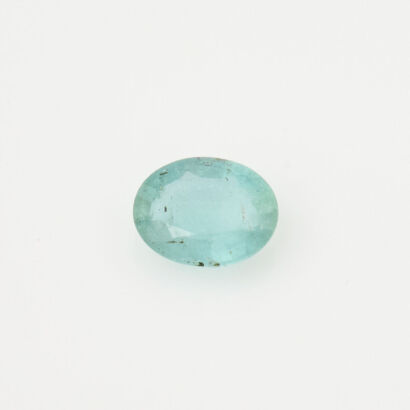 A loose 1.60ct, Oval Cut Emerald Gemstone