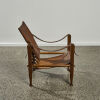 A Leather Safari Chair - 4