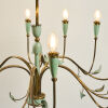 A Rare 1950s Italian Ceiling Light Attributed to Angelo Lelii - 2