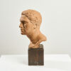 A French Art Deco Bust of Aviator Jean Mermoz by Lucien Gibert - 2
