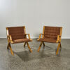 A Pair of AX Lounge Chairs by Peter Hvidt and Orla Mølgaard-Nielsen for Fritz Hansen