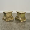 A Pair of Louis XVI Style Painted Plinths