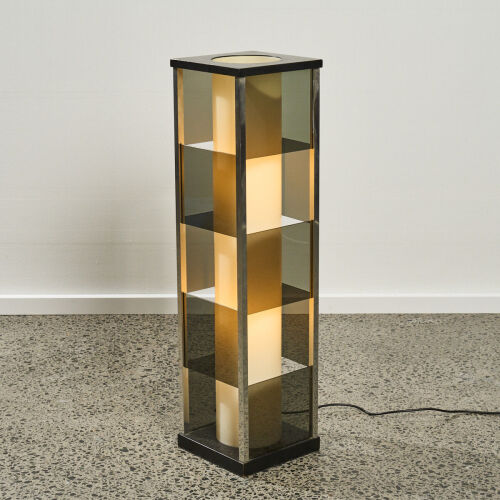 An American Modern Tower Lamp by Modeline of California