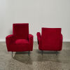 A Pair of 1950s Italian Lounge Chairs - 3