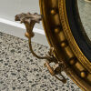 An English Regency Giltwood Convex Mirror - 2