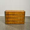 A Bird's-Eye Maple and Brass Chest of Drawers - 2