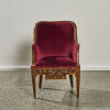 A Dutch Louis XVI Rosewood Marquetry Inlaid Armchair - 2