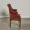 A Dutch Louis XVI Rosewood Marquetry Inlaid Armchair - 3