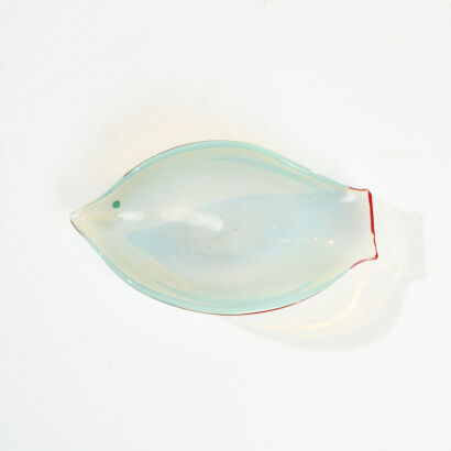 A Rare Flavio Poli for Seguso&nbsp;Abstract Fish Bowl