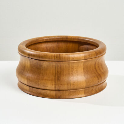 A 1960s Teak Turned Salad Bowl by Richard Nissen