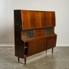 A Tall Walnut Sideboard by Poul M. Jessen