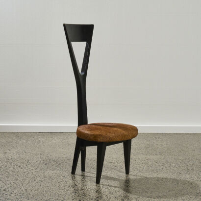 A Fireside Chair by Felix Stockli