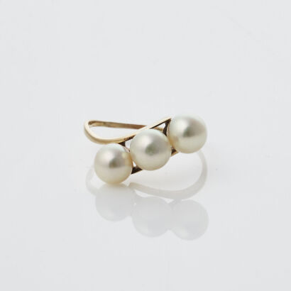 14ct Pearl Ring