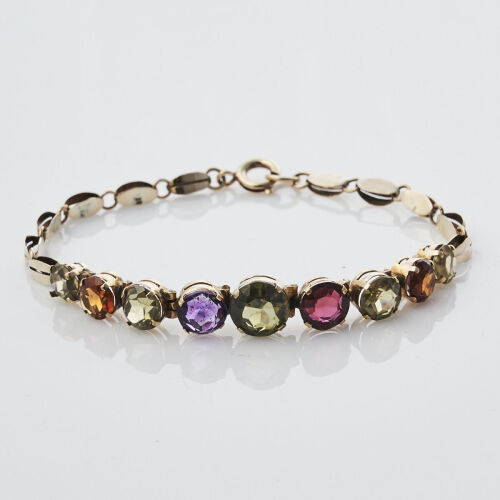 Multi-Gemstone Bracelet