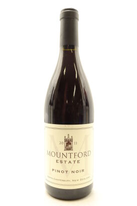 (1) 2011 Mountford Estate Pinot Noir, Waipara