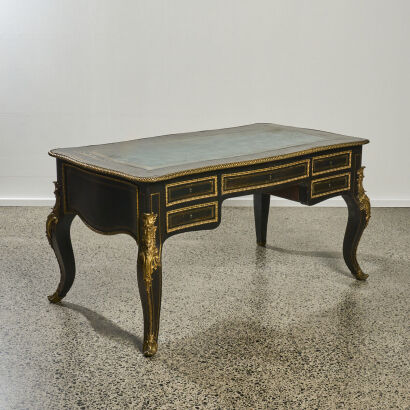 A Louis XV Style Bureau Plat