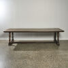 A Late 19th Century American Arts and Crafts/Renaissance Revival Oak and Ash Table - 2