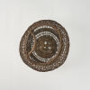 A Rattan Core Hand Woven Round Basket - 3