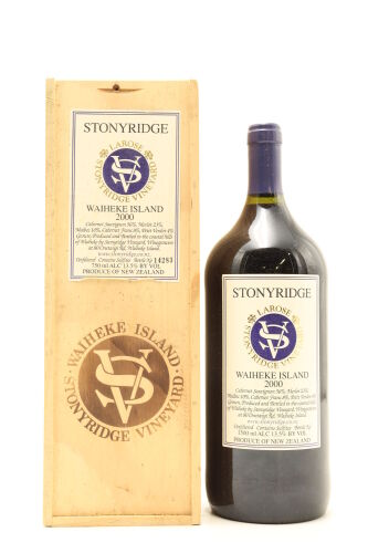 (1) 2000 Stonyridge Vineyard Larose, Waiheke Island, 1500ml (GB) [BC95]