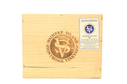 (3) 2001 Stonyridge Vineyard Larose, Waiheke Island (OWC)