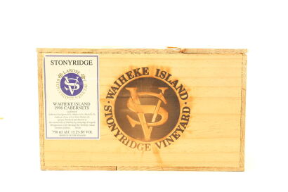 (6) 1996 Stonyridge Vineyard Larose, Waiheke Island (OWC) [BC96]