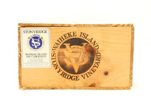 (12) 1991 Stonyridge Vineyard Larose, Waiheke Island (OWC)