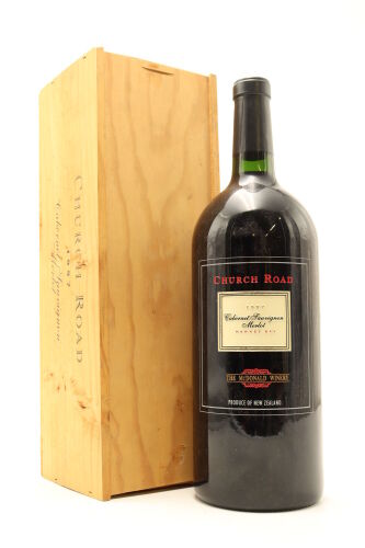 (1) 1997 Church Road Cabernet Sauvignon Merlot, Hawke's Bay, 3000ml