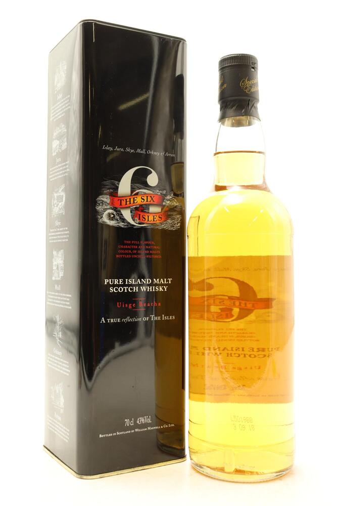 1) The Six Isles Blended Scotch Whisky, 43%ABV
